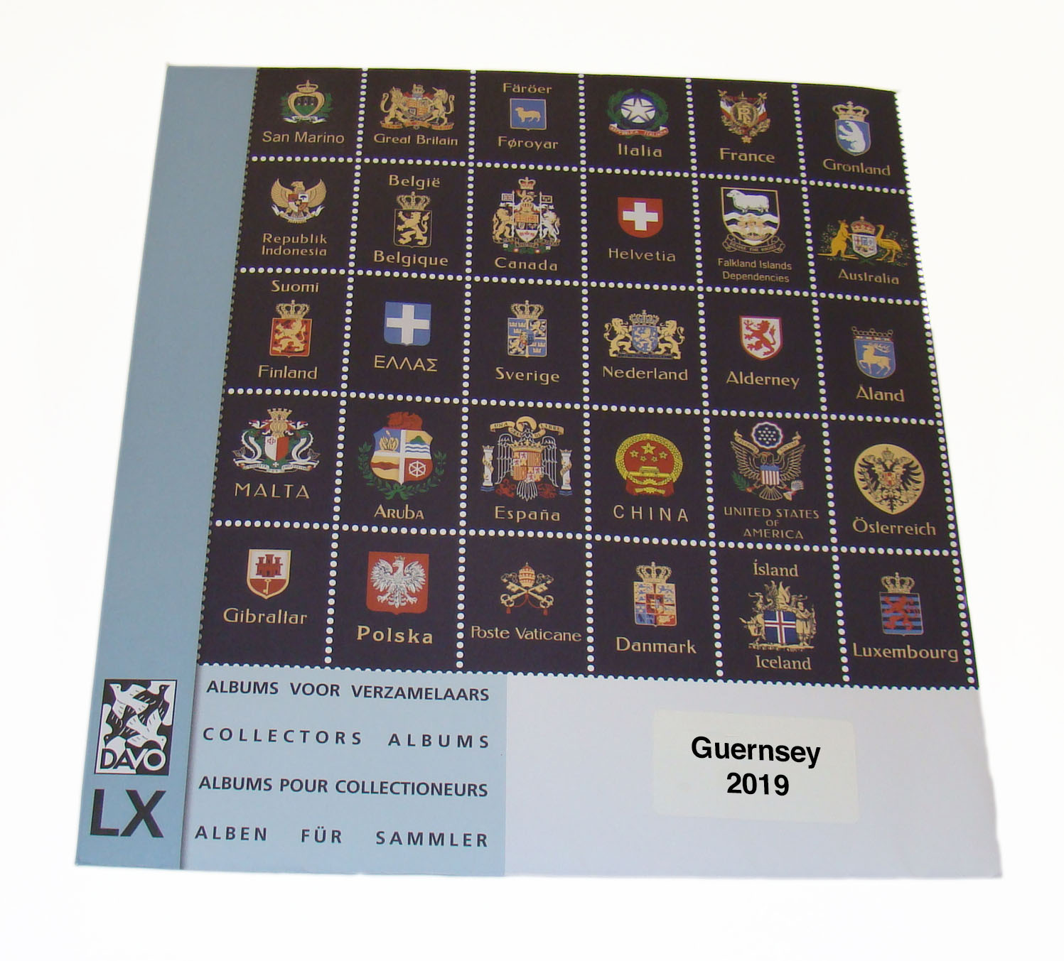 Guernsey 2019 Davo Luxury Hingeless Supplement